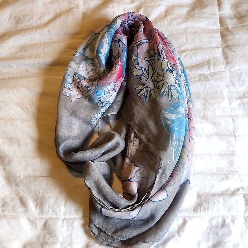 Floral Scarf